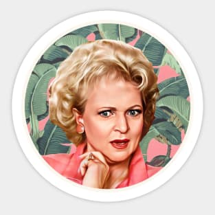 Golden Girls Rose Nyland Betty White stay golden Sticker